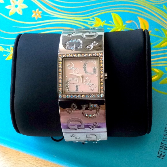 Guess Accessories - Women’s Guess Watch Stainless Steel/Silver/Pink